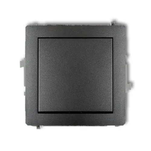 Szybka dostawa Mechanizm łącznika jednobiegunowego Karlik DECO grafitowy 11DWP-1