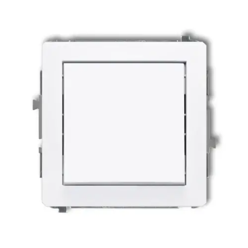 Mechanizm łącznika krzyżowego (jeden klawisz bez piktogramu) Karlik DECO biały mat 25DWP-6.1 Rabat