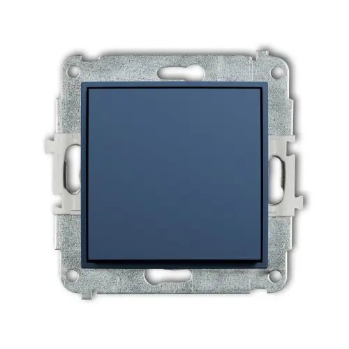 Mechanizm łącznika krzyżowego (jeden klawisz bez piktogramu) Karlik MINI navy blue 64MWP-6.1 Wyjątkowa oferta