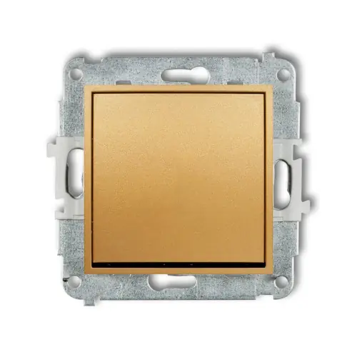 Ostatnie sztuki Mechanizm łącznika krzyżowego (jeden klawisz bez piktogramu) Karlik MINI złoty 29MWP-6.1