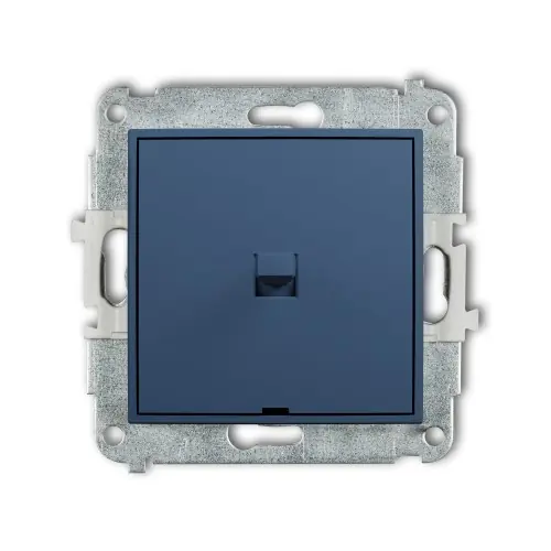 Mechanizm łącznika krzyżowego w stylu amerykańskim (jeden klawisz bez piktogramu) Karlik ICON navy blue 64IWPUS-6.1 Wyjątkowa oferta