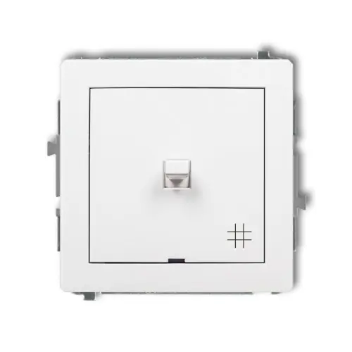 Mechanizm łącznika krzyżowego w stylu amerykańskim Karlik DECO biały DWPUS-6 Wysoka jakość