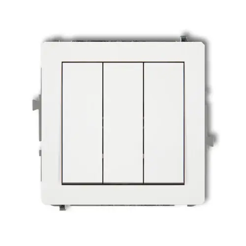 Ekspresowa dostawa Mechanizm łącznika potrójnego Karlik DECO biały mat 25DWP-7