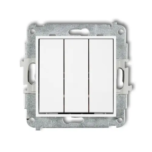 Zamów teraz Mechanizm łącznika potrójnego Karlik ICON biały IWP-7