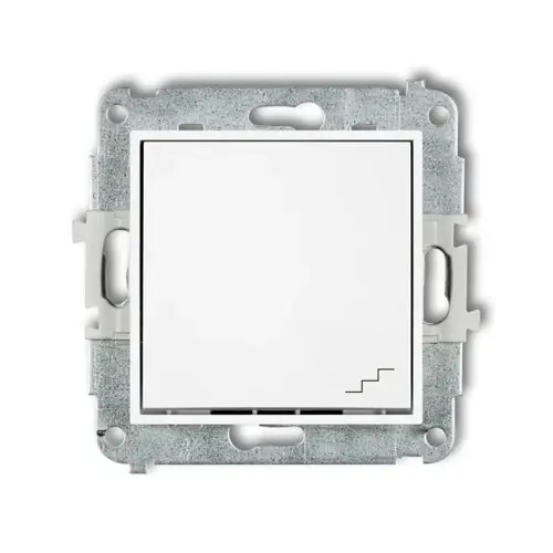 Dodaj do koszyka Mechanizm łącznika schodowego Karlik MINI biały MWP-3