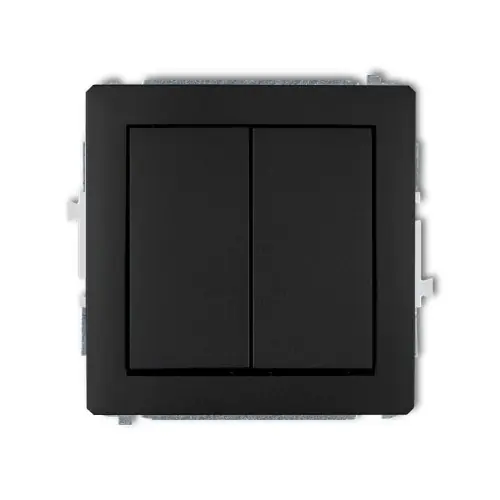 Tylko dziś Mechanizm łącznika świecznikowego Karlik DECO czarny mat 12DWP-2