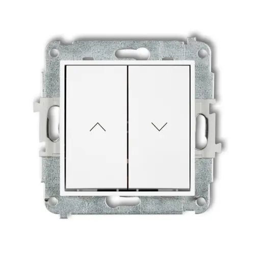 Mechanizm łącznika zwiernego żaluzjowego Karlik ICON biały IWP-8 Promocja