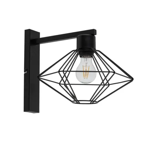 Hit sprzedaży VARIO kinkiet ścienny czarny stal lakierowana Sigma lighting
