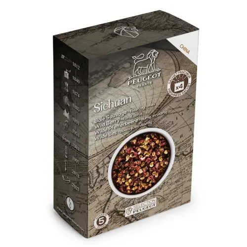 Bestseller SICHUAN Pieprz czerwony Chiny 40 g / PEUGEOT