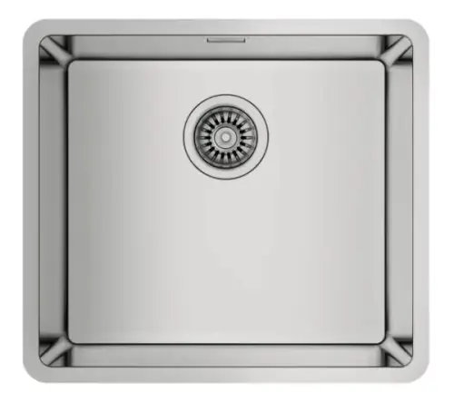 Ograniczona ilość Zlewozmywak podwieszany 1-komorowy stal nierdzewna 60 cm Be Linea RS15