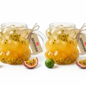 2x KUBKI SZKLANE BĄBELKOWE 350 ml W KSZTAŁCIE WINOGRON DO KAWY Z UCHEM Kup teraz