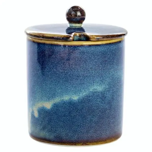 Cukiernica porcelanowa z pokrywką 220 ml Deep Blue Verlo Hit sprzedaży
