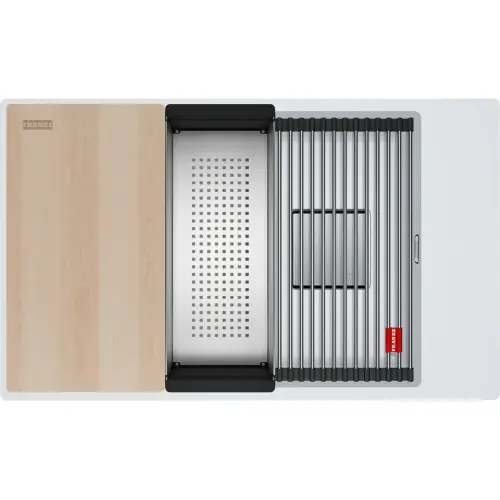 Oferta limitowana Franke Kanon KNGPRO 110-62 zlewozmywak granitowy biały polarny 125.0749.665