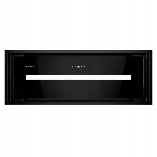 Okap kuchenny Globalo Pinelio 80.1 Black 80 cm cichy 43 dB, 725 m3/h, pilot Cena promocyjna