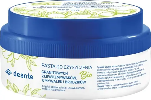 Pasta Deante 0,25l czyszczenie Zlewów Granitowych, stalowych i okapów Tani