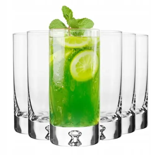 Zamów teraz Wysoka szklanka Lagrima KROSNO 1szt 300ml do napojów drinków z grubym dnem