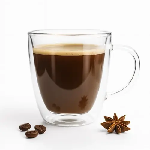 Oferta limitowana Zestaw szklanek termicznych 400ml podwójne szkło do kawy Bergman 4 szt.