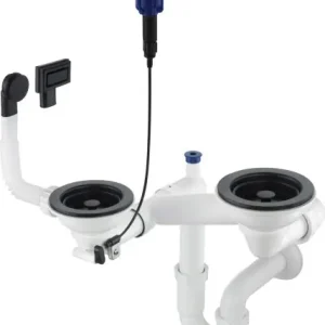 Deante Syfon Space-Saver czarna nero ZXY_N973 do zlewu 1.5/2-komorowego Okazja