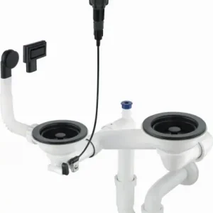 Deante Syfon Space-Saver czarna nero ZXY_N983 do zlewozmywaka 1.5/2-kom. Oferta czasowa