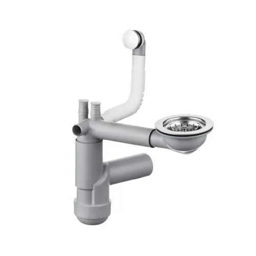 Oferta czasowa Deante Syfon Space-Saver Lux stal ZXY_9917 do zlewu granitowego 1-kom.