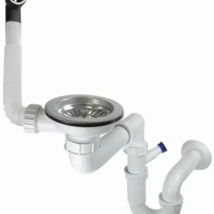 Szybka dostawa Deante Syfon Space-Saver stal ZXY_9949 do zlewozmywaka granitowego 1-kom.