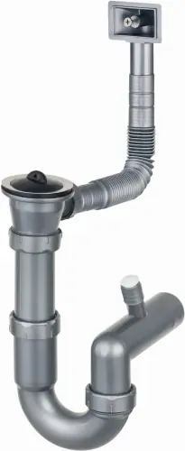 Oferta limitowana Deante Syfon stal 1-komorowy odpływ 2" ZXY_9923