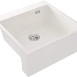 Oferta czasowa Deante Zlewozmywak granitowy 1-komorowy Eridan alabaster ZQE_A10K