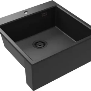 Deante Zlewozmywak granitowy 1-komorowy Eridan grafit metalik ZQE_G10K Oferta limitowana