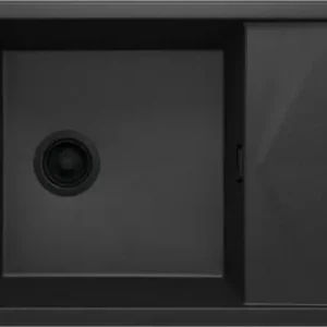 Popularny Deante zlewozmywak granitowy 1-komorowy Magnetic grafit metalik ZRM_G113