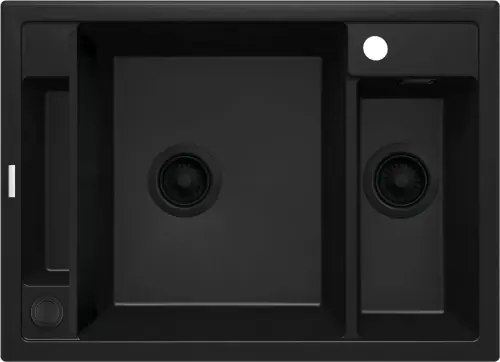 Deante zlewozmywak granitowy 1.5-komorowy Magnetic czarna nero ZRM_N503 Oferta