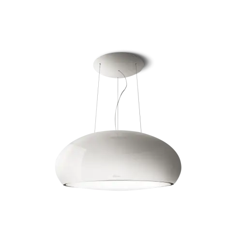 Oferta limitowana Elica - Okap wyspowy SEASHELL WH/F/80 Perłowy