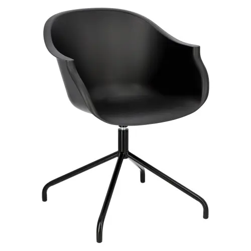 Tani Fernity Krzesło Roundy Black obrotowe
