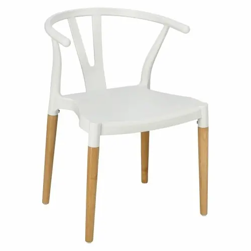 Fernity Krzesło Wicker PP Simplet białe Nowy