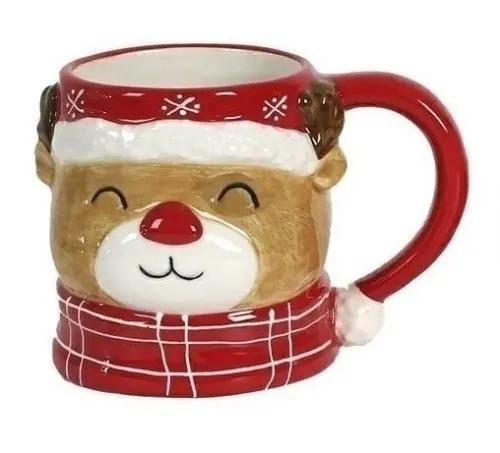 Hit sprzedaży Fernity Kubek Renifer 300 ml Ceramika