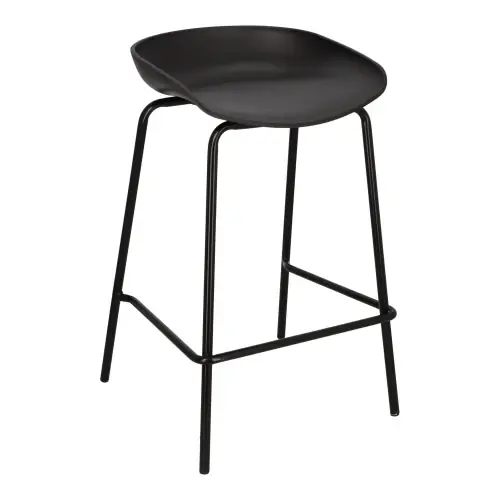 Oferta Fernity Stołek barowy Grego czarny 65 cm