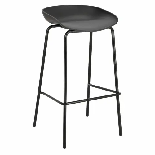 Bestseller Fernity Stołek barowy Grego czarny 75 cm