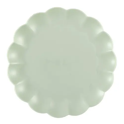 Hit cenowy Fernity Talerz obiadowy Iris 25,5cm zielony jasny