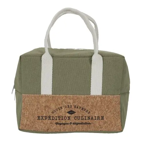 Fernity Torba na lunch Refreshing Cork 3l zielona Bestseller