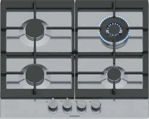 Siemens iQ500 Płyta gazowa 60 cm ze stali szlachetnej z stepFlame EC6A5HI90 Nowość