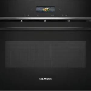 Łatwy zwrot Siemens iQ700 Kuchenka mikrofalowa 60 x 45 cm z dotykowym sterowaniem CE732GXB1