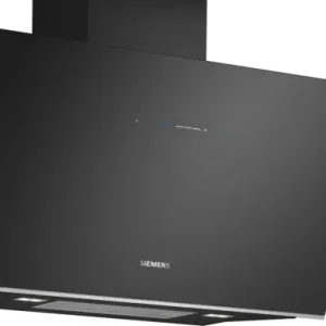 Siemens iQ700, Okap naścienny 90 cm, Czarne szkło, Efektywne usuwanie zapachów LC91KLT60 Hit sprzedaży