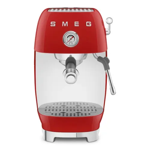 Tylko dziś Smeg 50‘s Style Ekspres kolbowy Czerwony ECF03RDEU