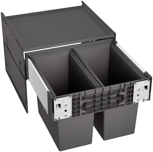 Szybka dostawa System segregacji odpadów BLANCO SELECT II 50/2, kolor czarny