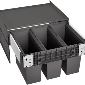 System segregacji odpadów BLANCO SELECT II 60/3, 45 l, czarny Kup online