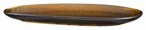 Verlo FIRE Talerz płaski 33x18 cm postarzana miedź Dostępne od ręki