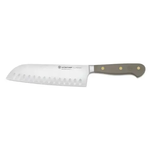 Nowy Wusthof CLASSIC COLOUR Nóż Santoku 17/30,3 cm szary Ostryga