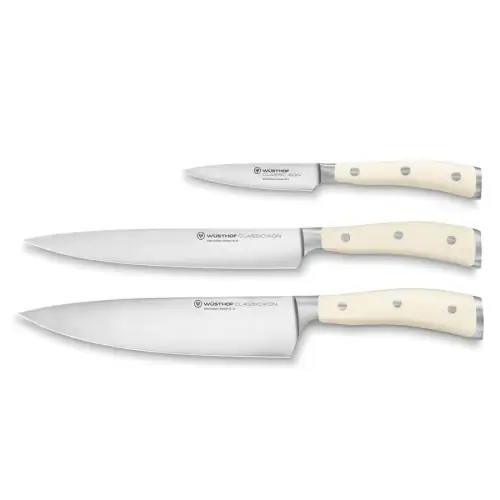 Ostatnia szansa Wusthof CLASSIC IKON CREME Zestaw 3 noży