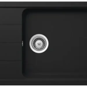 Oferta limitowana Zlew SCHOCK FORMHAUS D-100LS ONYX (Cristalite+)