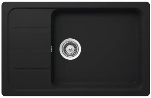 Oferta limitowana Zlew SCHOCK FORMHAUS D-100LS ONYX (Cristalite+)