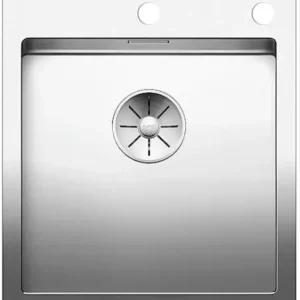 Nowy Zlewozmywak BLANCO CLARON 400-IF/A stal polerowana